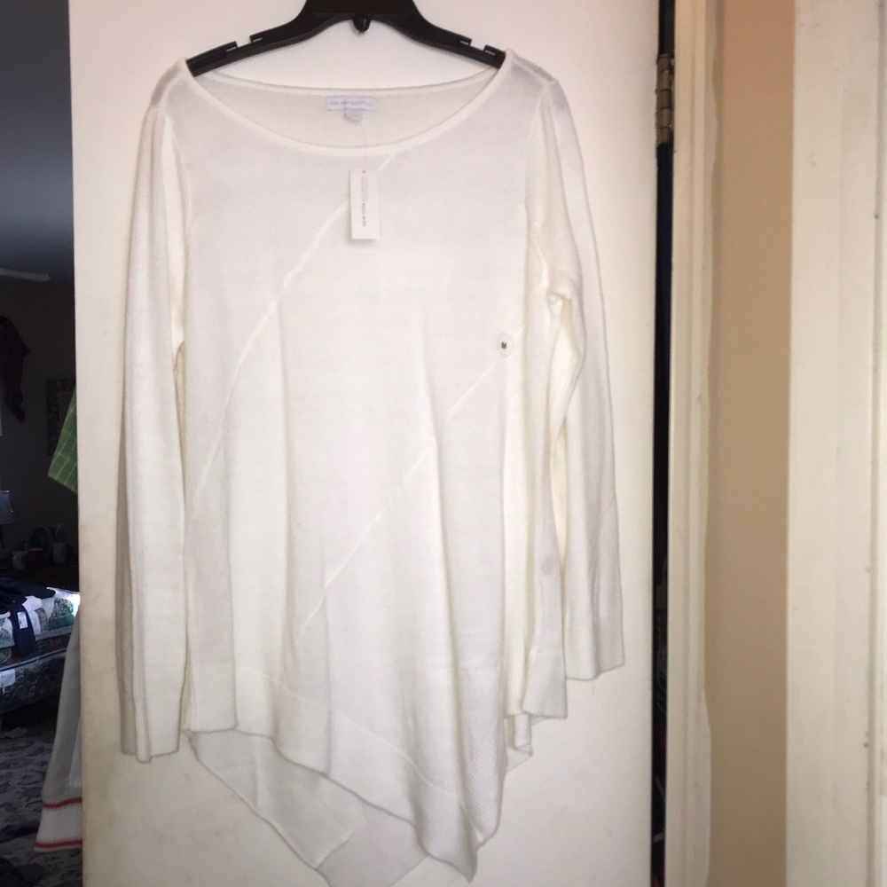 NWT White Sweater